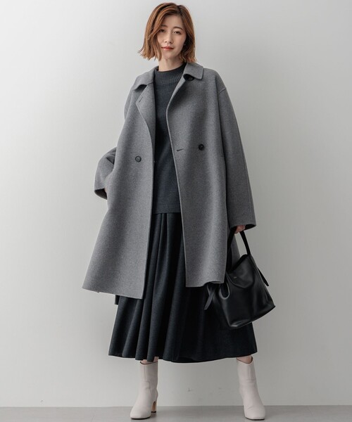 コート チェスターコート 「滝沢眞規子さん着用/Oggi掲載」MANTECOPure