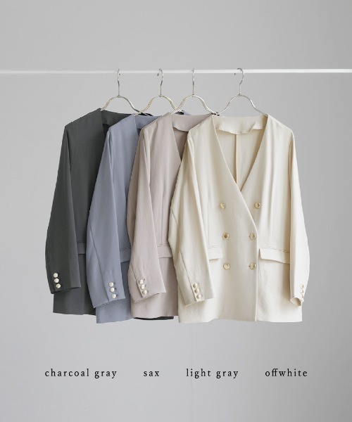 Emilyan（エミリアン） ジャケット ノーカラージャケット レディース