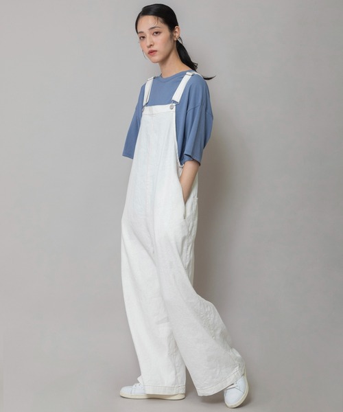 Munich（ミューニック） サロペット オーバーオール リネンコットン