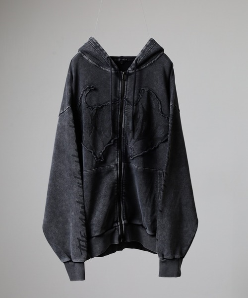 BIKE STAR（バイクスター） パーカー BIKESTAR GRUNGY WORKS 加工