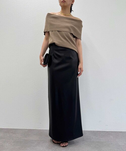 GALLARDAGALANTE（ガリャルダガランテ） スカート フェイクレザー