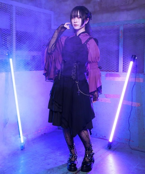 NIBBLE POISON（ニブルポイズン） ワンピース アシメデザインキャミ