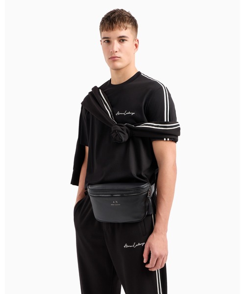 ARMANI EXCHANGE ウエストポーチ 「A|X アルマーニ エクスチェンジ」A