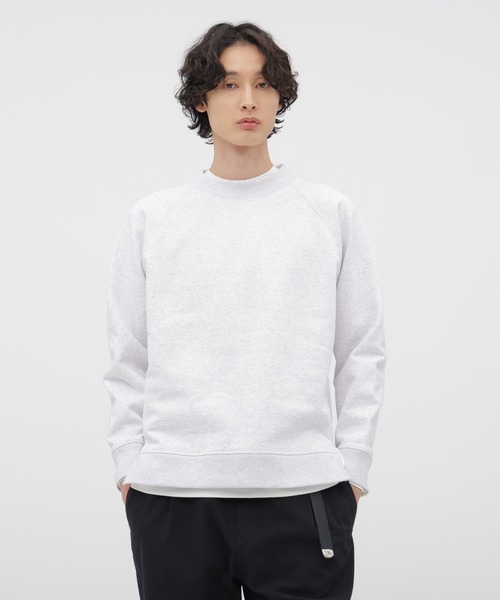 MHL.（エムエイチエル） トレーナー スウェット SOFT COTTON LOOPBACK