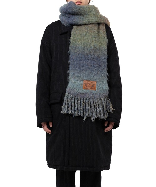 KAMIYA マフラー Gradation Knit Muffler メンズ : ZOZOTOWN Yahoo!店