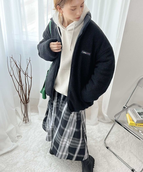 Java ブルゾン アウター ジャバコラボ」2通りの表情が楽しい