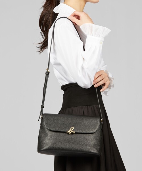 agnes b.（アニエスベー） ショルダーバッグ バッグ レザーショルダー