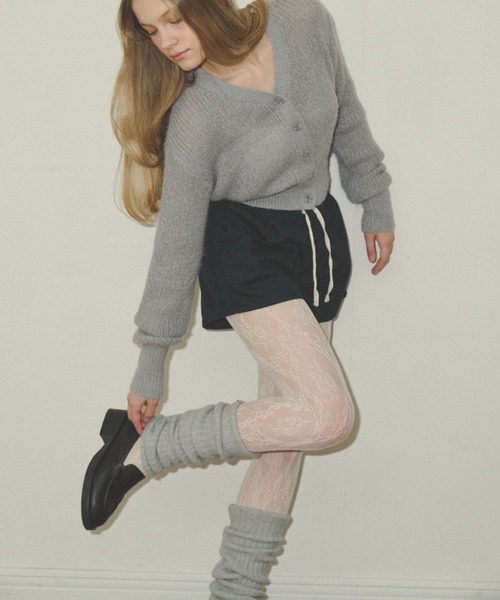 GIUNON タイツ flower lace tights / フラワーレースタイツ レディース