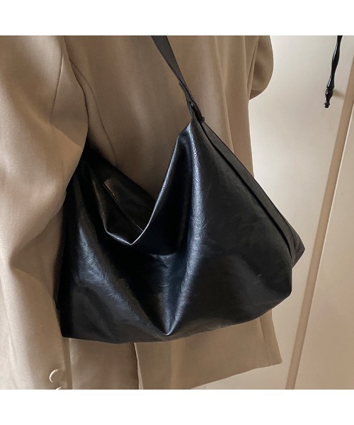 Sakka ショルダーバッグ バッグ PUレザー シンプルショルダーバッグ