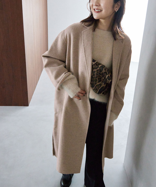 SLOBE IENA（スローブイエナ） コート チェスターコート HAMILTON WOOL