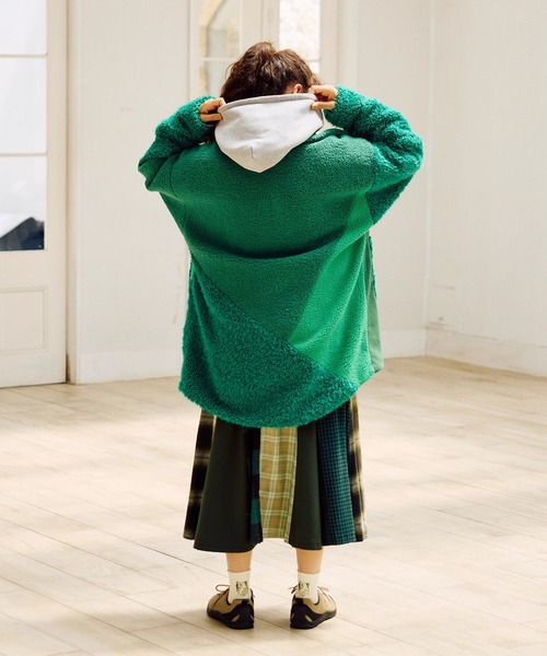 go slow caravan（ゴースローキャラバン） コート アウター ボア