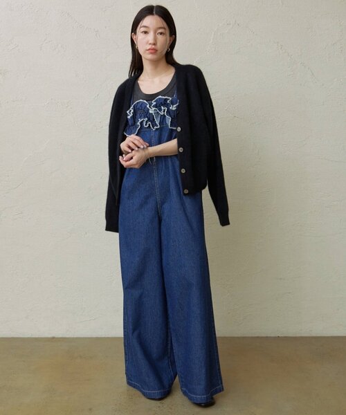 Omekashi（オメカシ） サロペット オーバーオール デニムキャミ