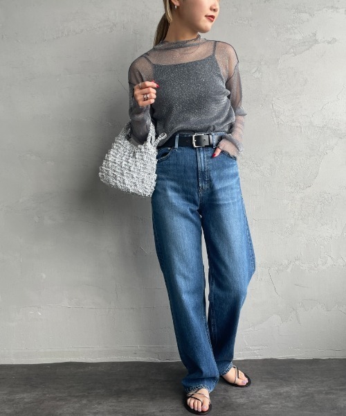 YANUK（ヤヌーク） ジーンズ デニム デニムパンツ LEA ハイウエスト