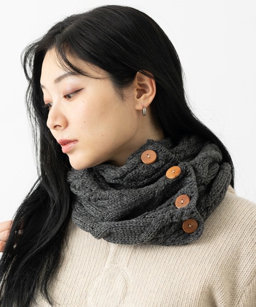 aran WOOLLEN MILLS（アランウーレンミルズ） ネックウォーマー