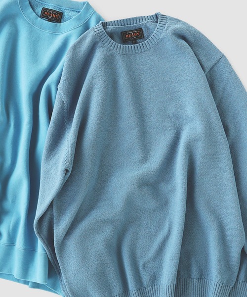 BEAMS+（ビームスプラス） セーター ニット Crew LilyYarn 7G メンズ