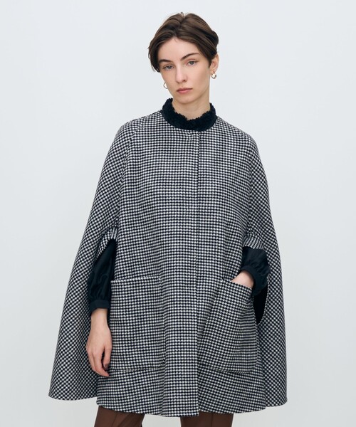 TOMORROWLAND collection ポンチョ スーパーダブルフェイス