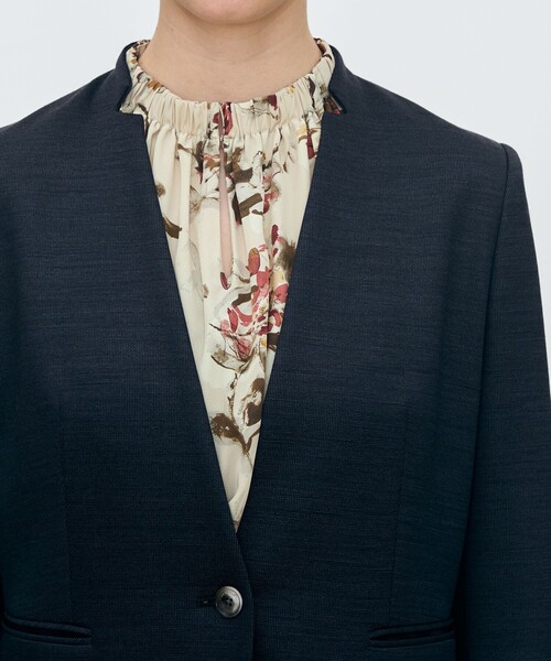 TOMORROWLAND collection ジャケット ノーカラージャケット