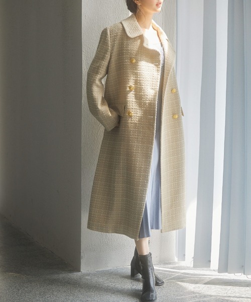 SAISON DE PAPILLON（セゾンドパピヨン） コート チェスターコート