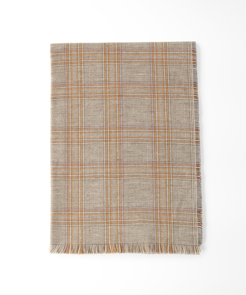 FRAMeWORK（フレームワーク） マフラー 「THROW/スロー」MIX GLEN