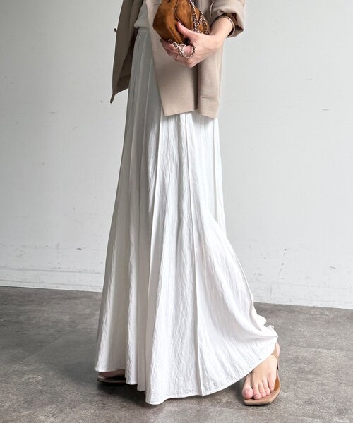 DouDou（ドゥドゥ） スカート パネルプリーツスカート : ZOZOTOWN