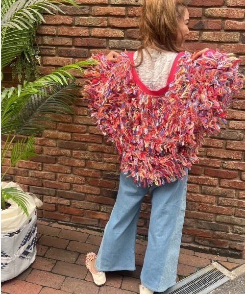 チャイハネ（CAYHANE） カーディガン 「チャイハネ」カラフルループ