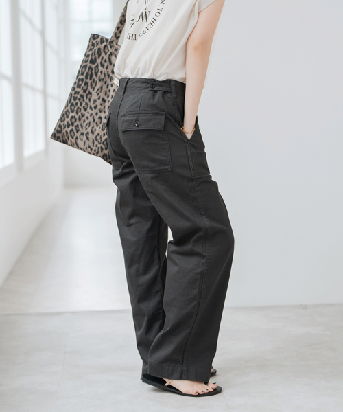Spick＆Span（スピック アンド スパン） カーゴパンツ 「追加」ルーズ
