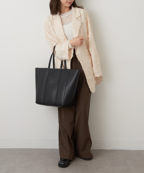 ＆MyuQ（アンドミューク） トートバッグ 「＆MyuQ」HOLLY トートバッグ