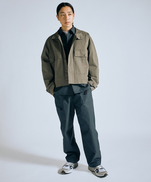 SHIPS.me シャツ 「ZOZO限定」SHIPS.me: ミリタリーショートシャツ