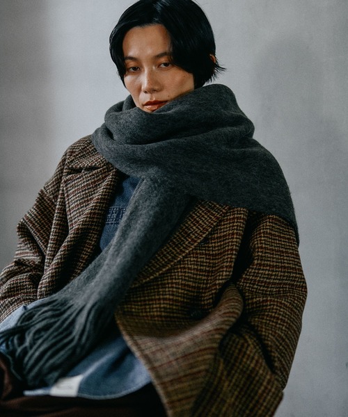 LEPSIM（レプシィム） ストール マフラー ラッセル無地ストール 579601