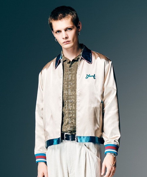 glamb（グラム） スカジャン Short Satin Jacket / ショートサテン