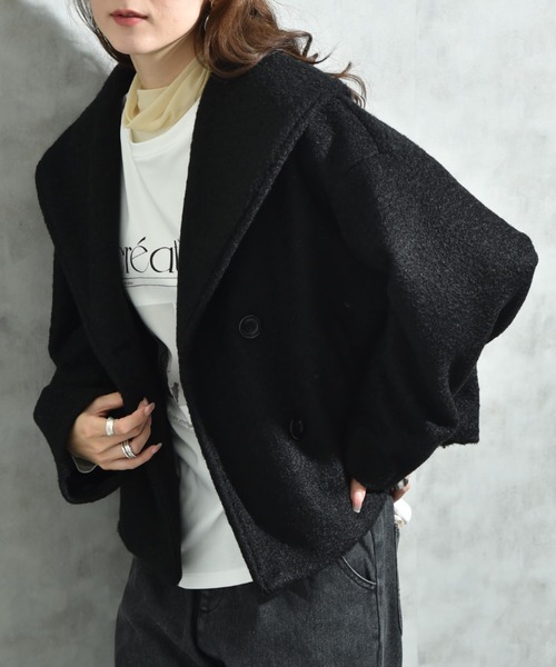 INTERPLANET（インタープラネット） ピーコート pコート フェイク