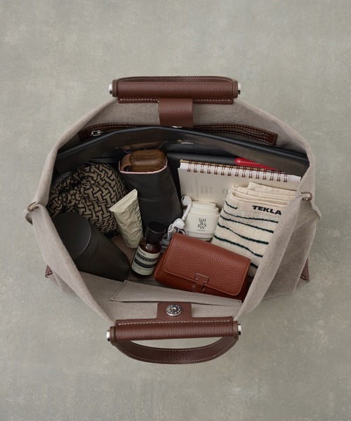 IACUCCI（イアクッチ） トートバッグ ソルベット L CANVAS/CERVO