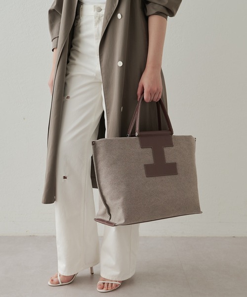 IACUCCI（イアクッチ） トートバッグ ソルベット L CANVAS/CERVO