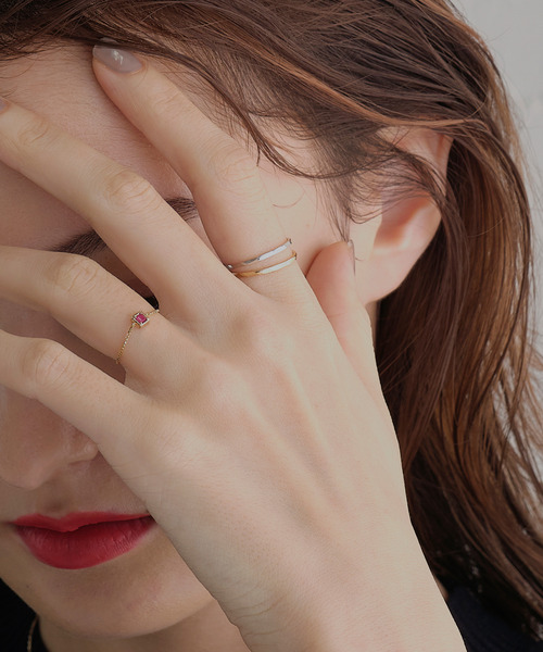 JUPITER 指輪 リング 「K10」スリムリング/細リング/ゴールド「動画