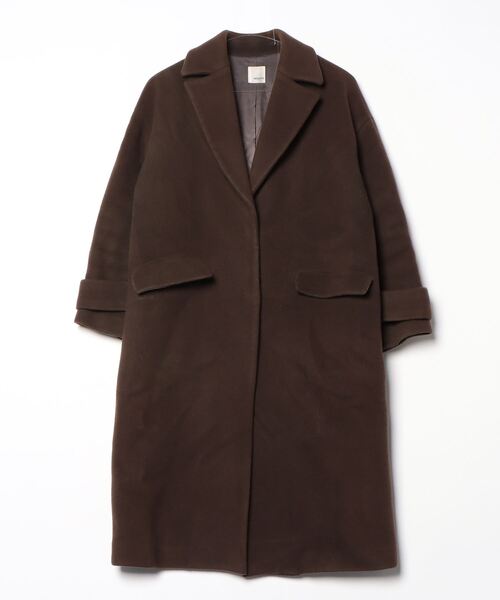 NOLLEY'S（ノーリーズ） チェスターコート 36 ダークブラウン