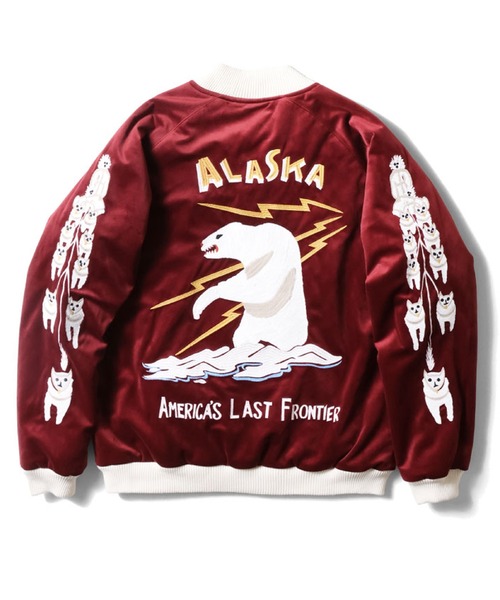 HOUSTON（ヒューストン） スカジャン 別珍スカジャン（ALASKA） メンズ