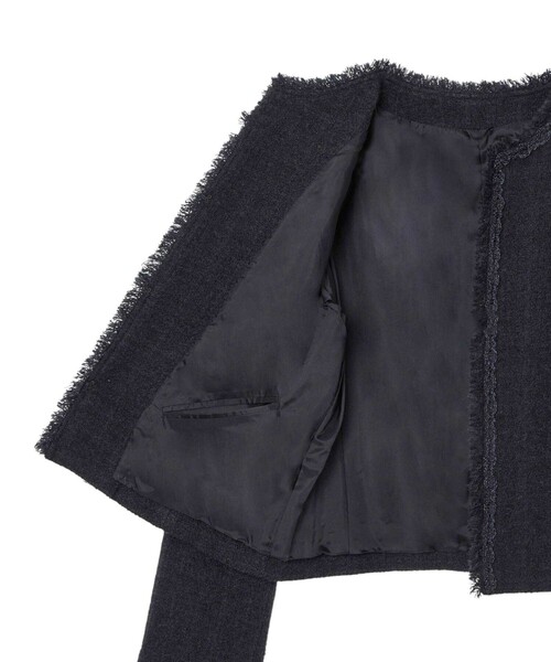 ANAYI（アナイ） ジャケット ノーカラージャケット 「セットアップ対応