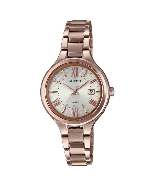 SHEEN（CASIO） 腕時計 チタンモデル / 電波ソーラー SHW-7000TCG-4AJF