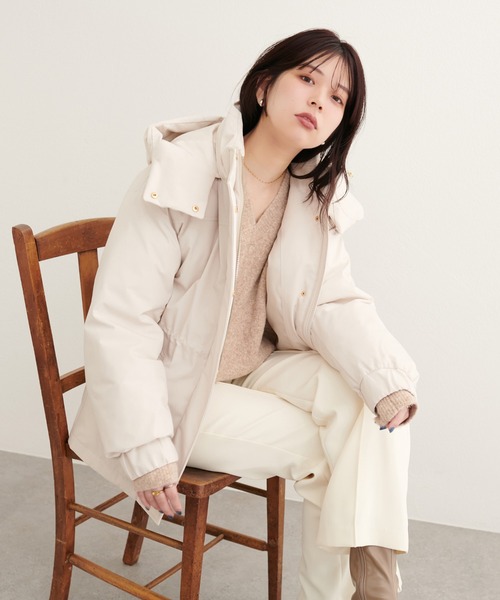 natural couture ダウンコート ダウンジャケット 「WOODS × couture