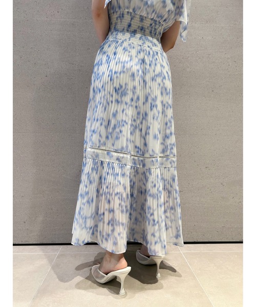 SNIDEL（スナイデル） ワンピース Sustainableヘアラインフラワー