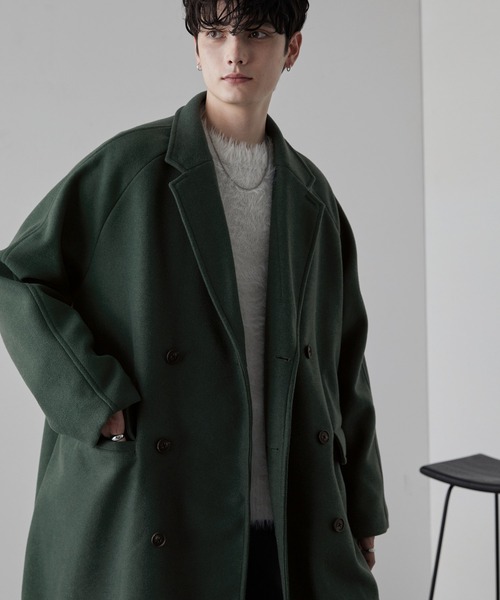 MONO-MART（モノマート） チェスターコート コート メルトンルーズ