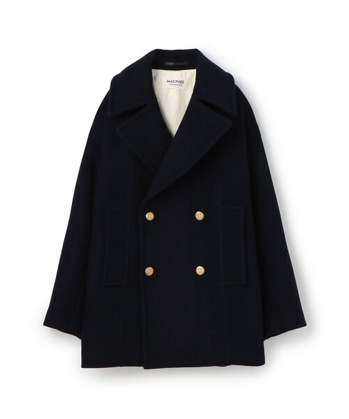 MACPHEE（マカフィー） ピーコート pコート メルトンビーバー Pコート
