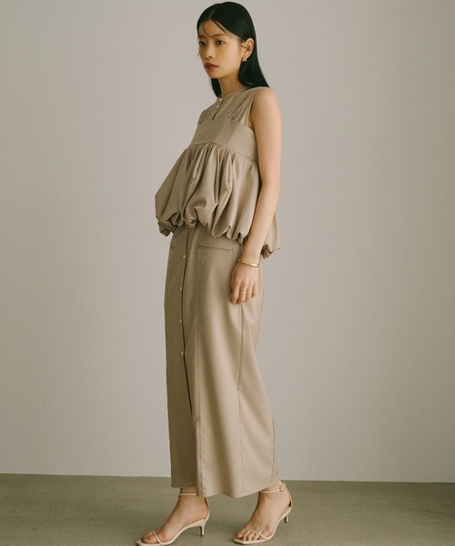 anuans（アニュアンス） ワンピース バルーンキャミセットワンピース