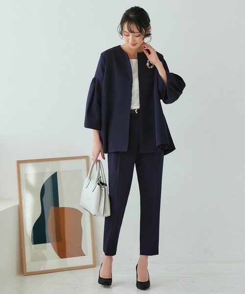 RUIRUE BOUTIQUE（ルイルエブティック） セットアップ ノーカラー