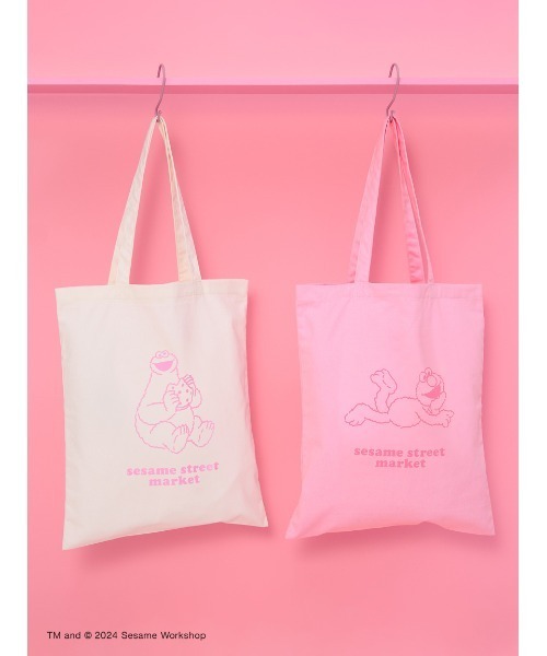 SESAME STREET（セサミストリート） トートバッグ 「ピンク