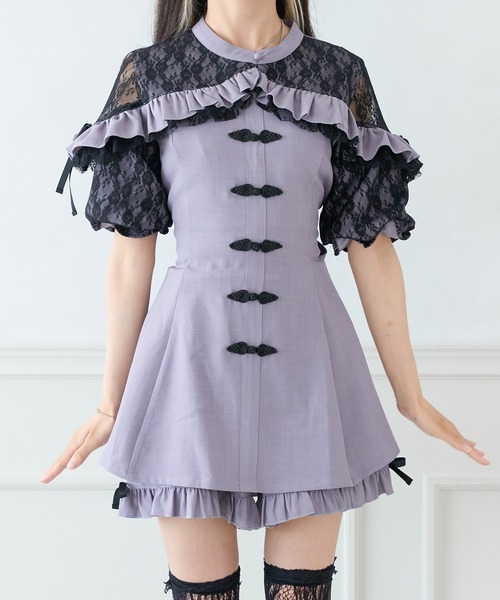 Pal elfy ワンピース チャイナ風コンビネゾン : ZOZOTOWN Yahoo!店