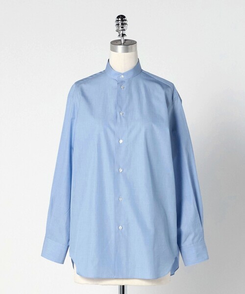 LOEFF（ロエフ） ブラウス シャツ 「LOEFF」コットン ブロード バンド