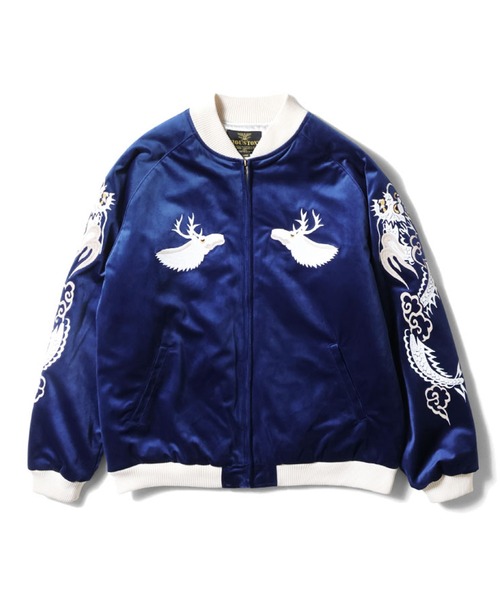 HOUSTON（ヒューストン） スカジャン 別珍スカジャン(DEER) メンズ