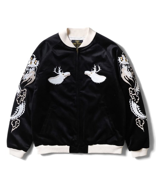 HOUSTON（ヒューストン） スカジャン 別珍スカジャン(DEER) メンズ