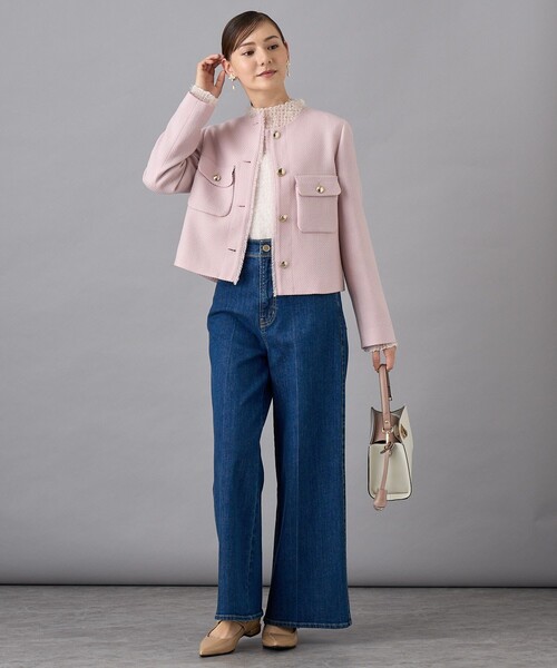 ANAYI（アナイ） ジャケット ノーカラージャケット 「セットアップ対応